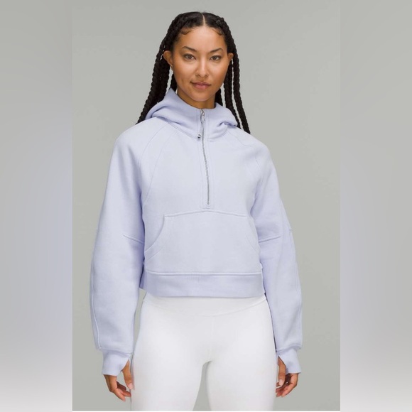 Size xs/s half zip scuba in light blue $70 - Picture 3 of 3